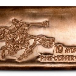 10 oz SilverTowne Pony Copper Bar