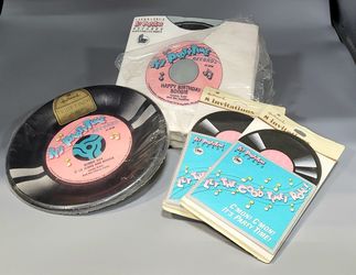 Vintage RETRO party Supplies - 50s Rock'n Roll