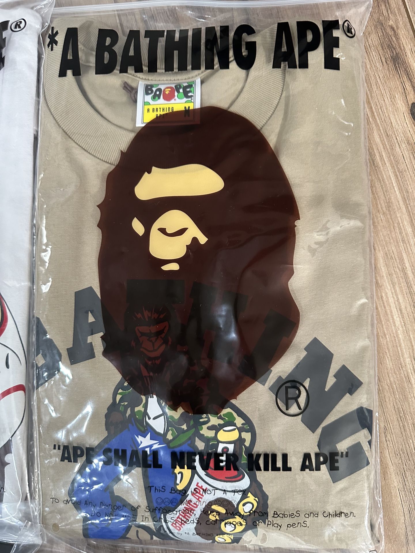 exclusive bape shirts (straight from japan)