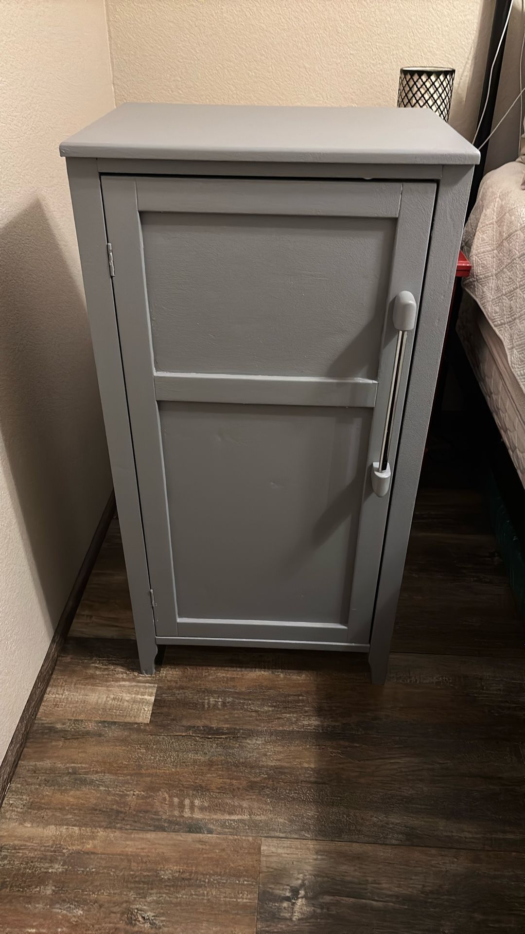 Wooden Gray Cabinet