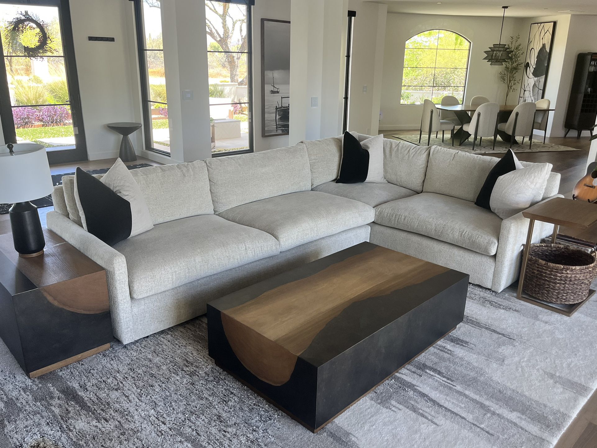 Arhaus Sectional Couch