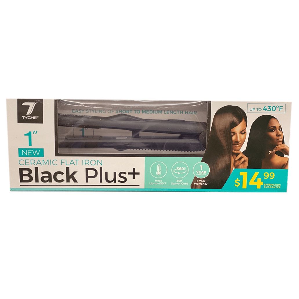 TYCHE Black Plus+ Hair Straightener