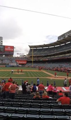Angels tickets Sunday 5/24 row 133 section J/K