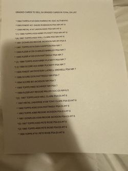 54 Graded Sports Cards Memorabilia Collection