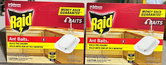 Raid Ant Baits      2/$6.00
