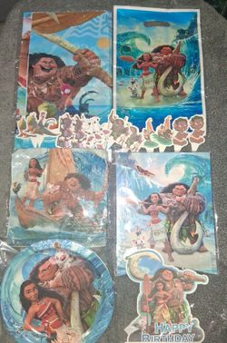 Moana Party Supplies Each Bundle $25