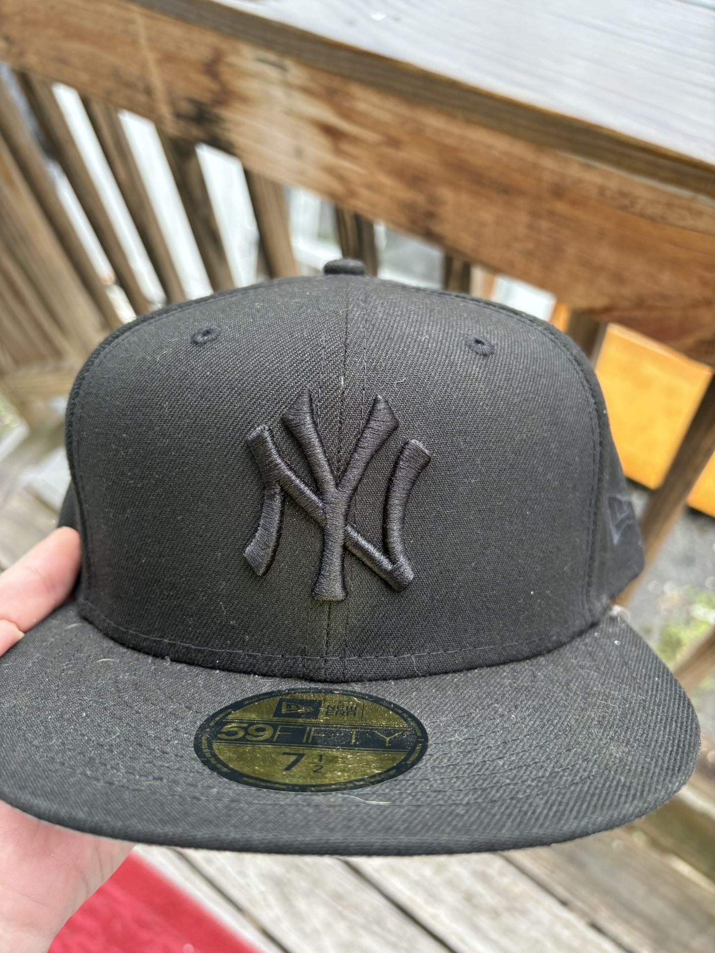 New York Yankees Fitted Hat Size 7 1/2