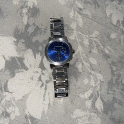 Blue Burberry Watch