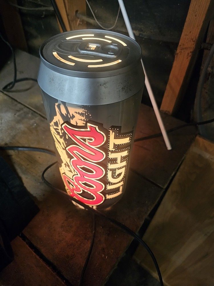 Coors Light Can Light