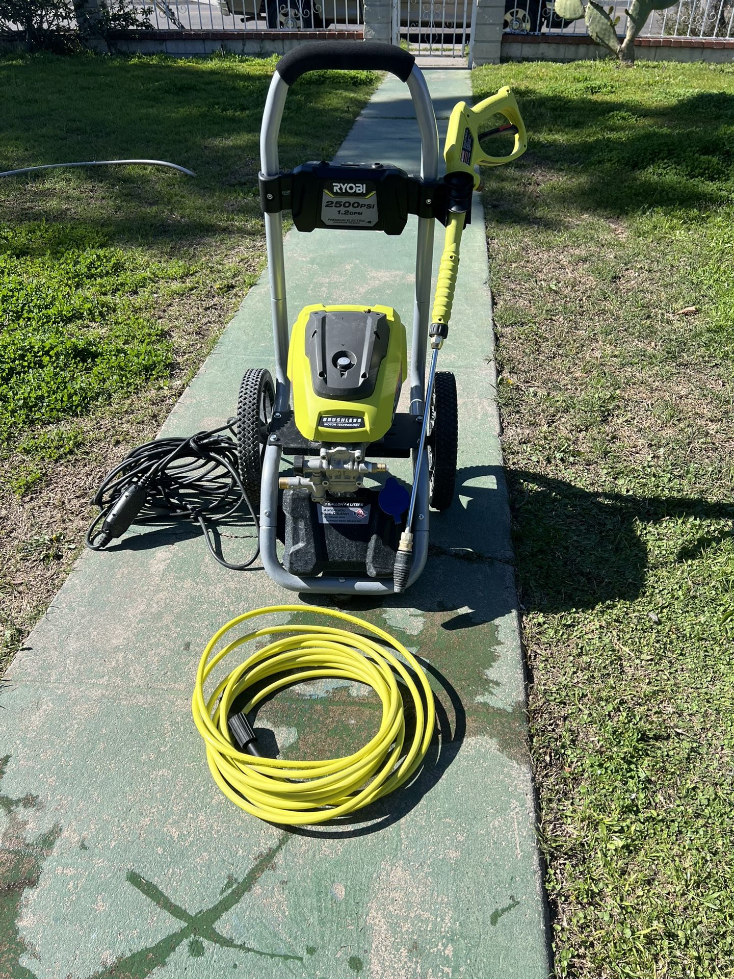 Ryobi 2500 Psi Electric Pressure Washer