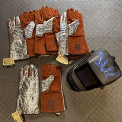 Welding Gloves + Mask