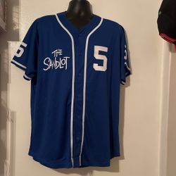 The Sandlot Baseball Jersey Of SQUINTS SIZE XL