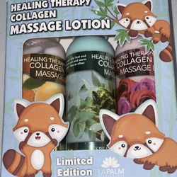 La palm Healing Therapy Collagen Massage Lotion Limited Edition 