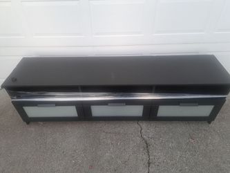 Brimnes T.V. unit black 3 drawers