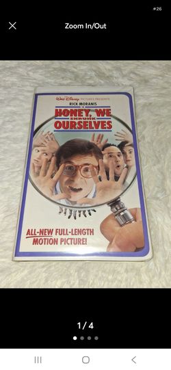 Honey, We Shrunk Ourselves VHS Walt Disney