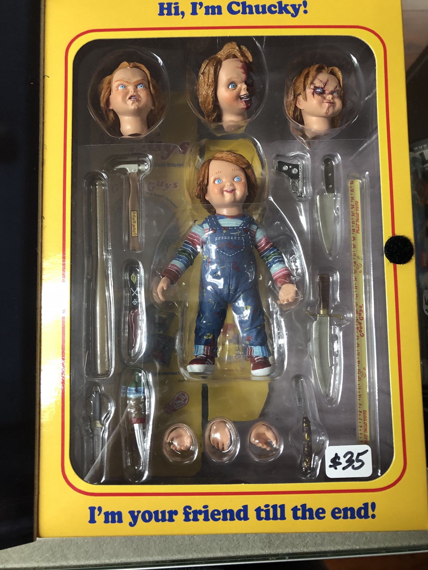 Ultimate Chucky Good Guys Child’s Play NECA Reel Toys 4” Inch Action Figure