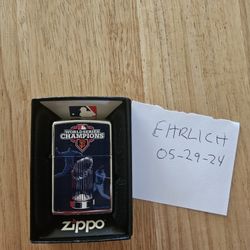 2012 Giants World Series Zippo Box