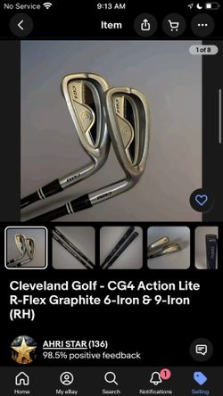 Cleveland Action Lite Irons