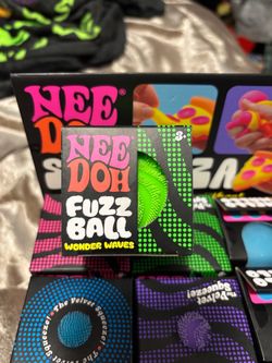 Nee Doh Fuzz Ball Wonder Waves Stress Ball