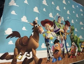 Toy Story Party Birthday Decor Photo Backdrop birthday Banner 