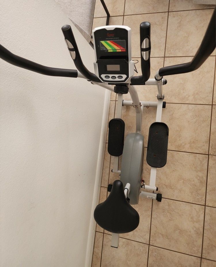 Sunny Health & Fitness Elliptical Bike – Works Great, Display Needs Fix
