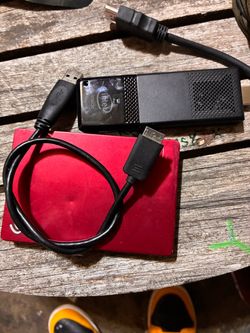 Intel compute stick and sea gate 2T hard drive