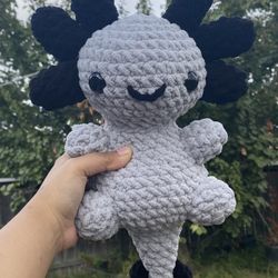 Crochet Gothic Axolotl