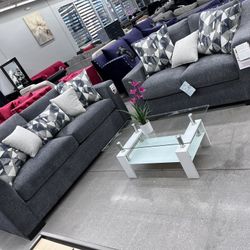 2pc Living Room Set 🔥 Take It Home With Only $50 Down 