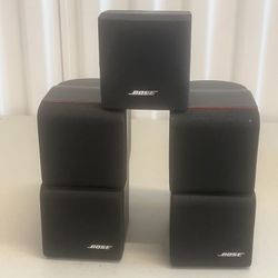2 Bose Acoustimass Lifestyle Double Cube DoubleShot & 1 Lifestyle Speaker Defect the single speaker is in great condition and fantastic sounding. The 