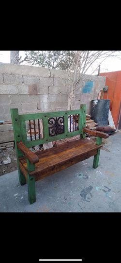 New Ranch Style Rustic Bench