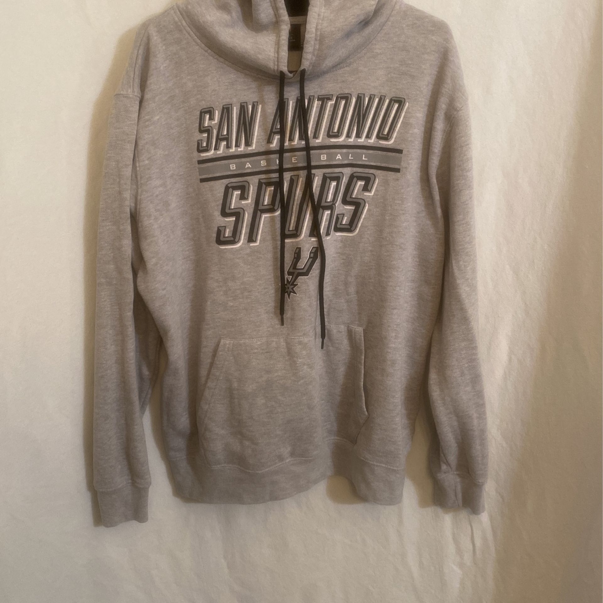 San Antonio Spurs Draw String Hoodie Size Large