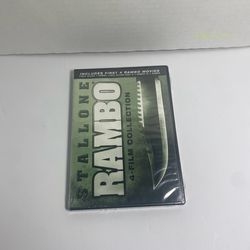 NEW Rambo 4-Movie Collection DVD Set (Sealed) – Sylvester Stallone