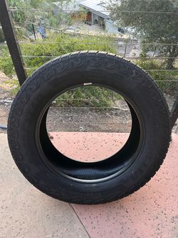 Single Goodyear Wrangler Tire