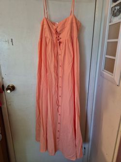 NEW! Boutique Item! Women's spaghetti straps,  long, summer dress, Size XL