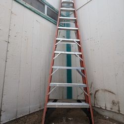 Werner Fiberglass 10ft Ladder (300lb Capacity)