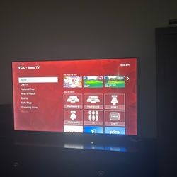 55 Inch TCL Like New Tv