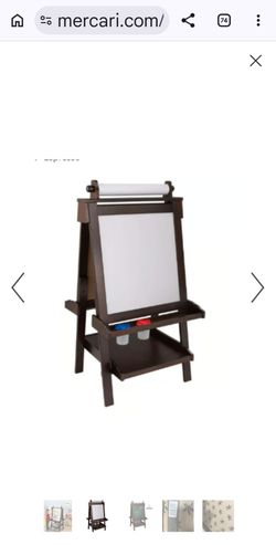 KidKraft artist easel Dry erase and chalk board