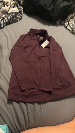 Zip front jacket J Jill