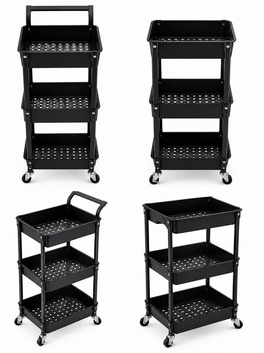 Like New! Laundry Garden Household Utility Cart with Wheels