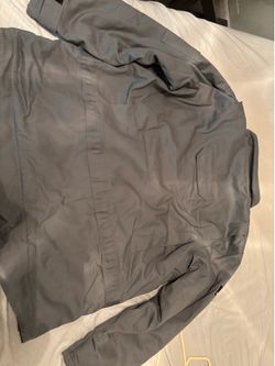 Crude FR Flame Resistant RPS Insulated Work Jacket Mens Xxl Gray Patch Logo