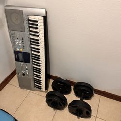 Keyboard And Weights