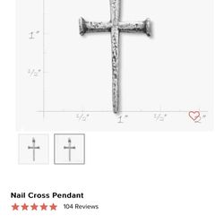 James Avery Nail Cross Pendant 