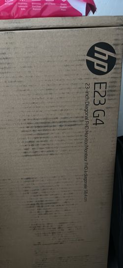 HP Monitor 23 Inch - Brand New 