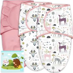 Baby Swaddle Wrap 3-Pack size M 3-6M