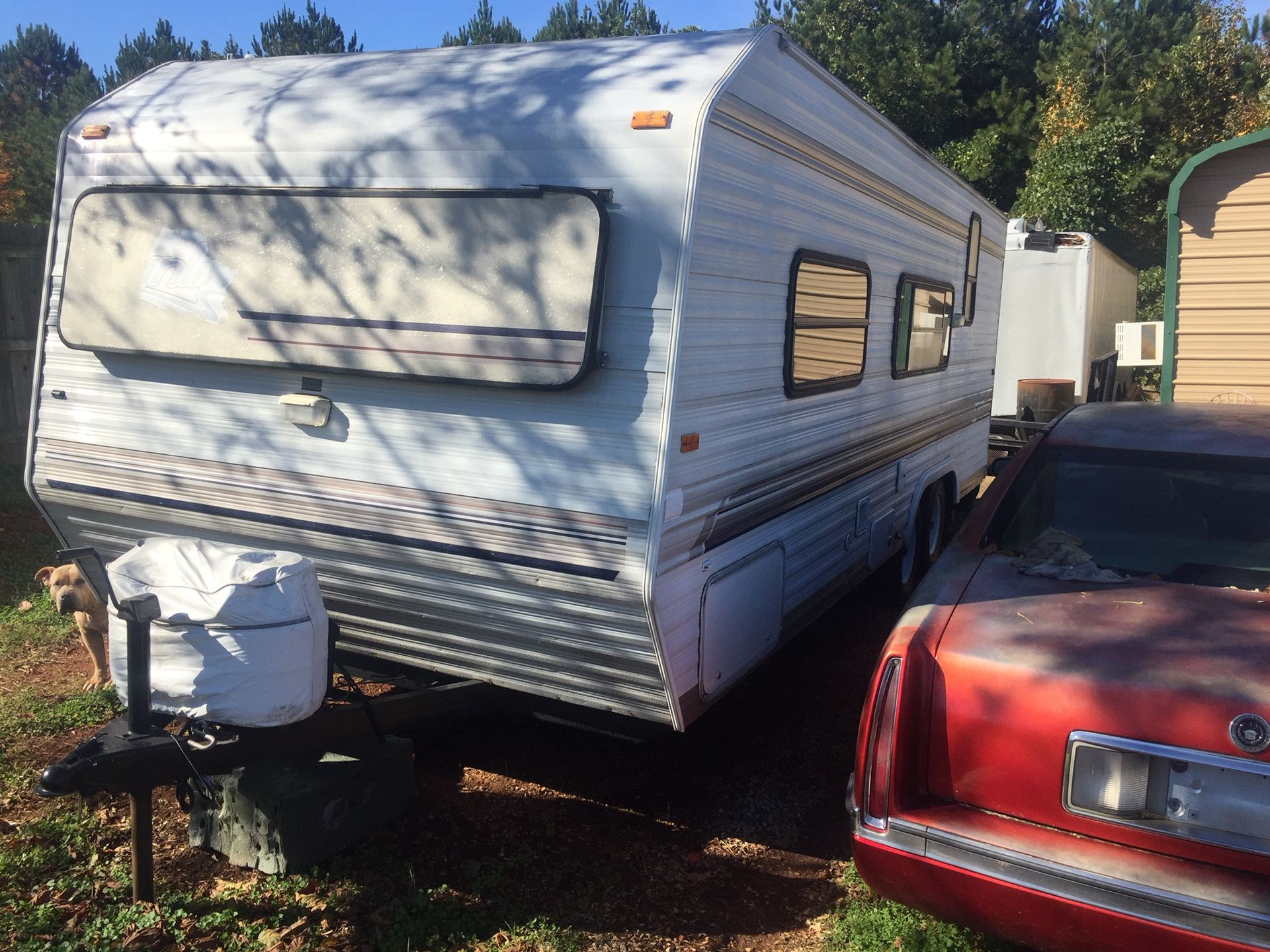 2002 sunline lite everything works heat ac refrigerator sinks stove over great camper at great price $6000