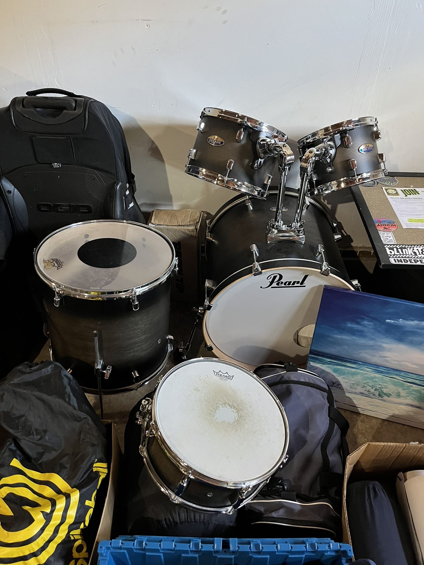 NEED GONE ASAP! Pearl 5 Piece Maple Kit 