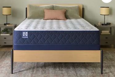 Queen Size Sealy Mattress & Adjustable Bed Frame with Remote