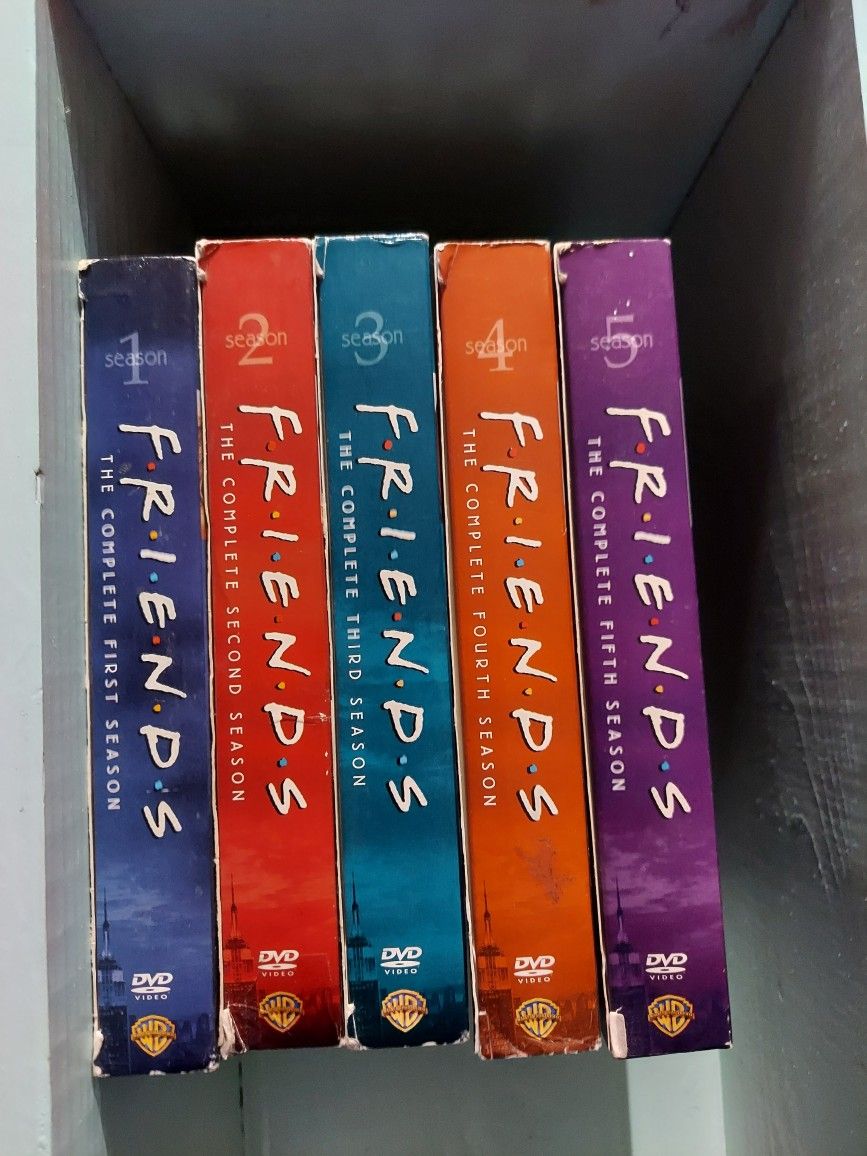 Friends Seasons 1-4 On Dvd