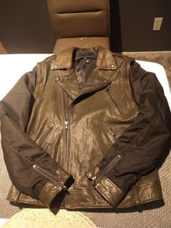 Leather jacket