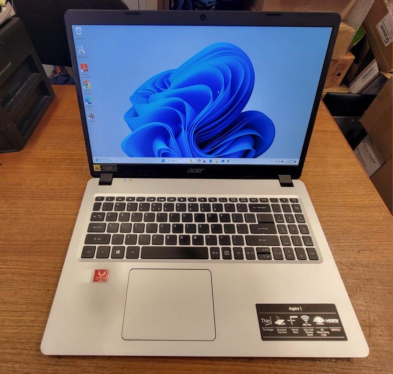 Fixed Price: Acer Aspire 5 Laptop 15.6" FHD Ryzen 5/ 8gb RAM/ 256GB SSD #4396